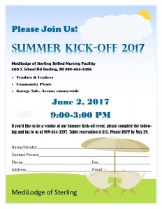 Summer Kick off 2017 FB web site flyer