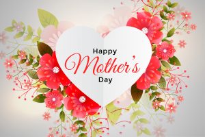 foliage decoration for happy mother’s day