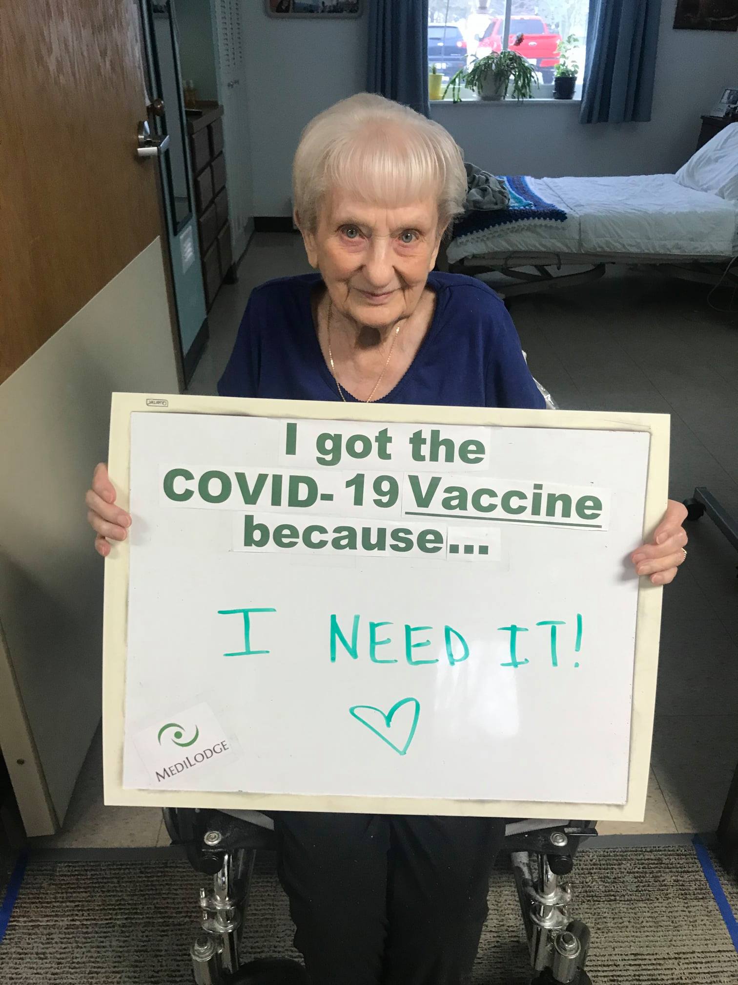 I got the COVID-19 vaccine because i need it